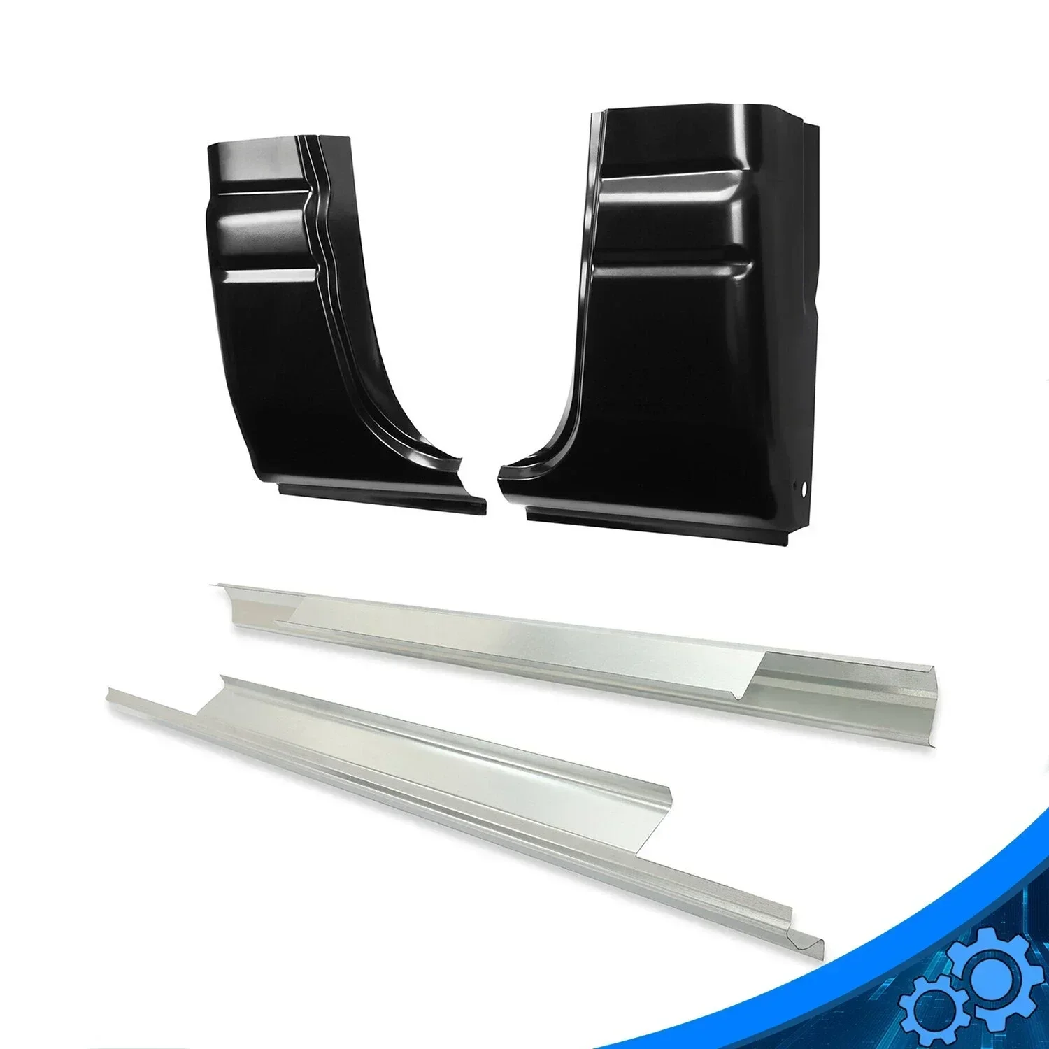 For 94-02 Dodge Ram Standard Cab Rocker Panels And Cab Corners 4 Piece Combo Kit
For 94-02 Dodge Ram Standard Cab Rocker Panels And Cab Corners 4 Piece Combo Kit