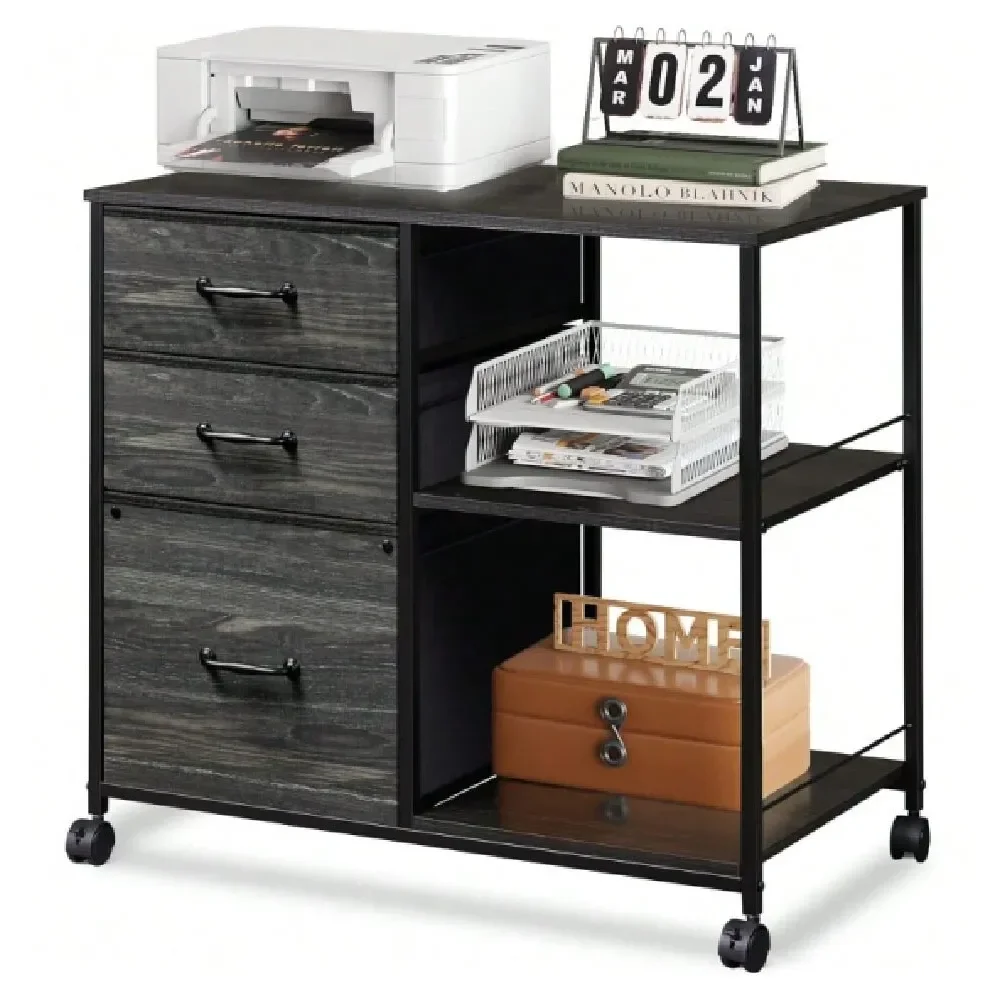 Drawer Mobile File Cabinet, Rolling Printer Stand With Open Storage Shelf, Fabric Lateral Filing Cabinet Fits A4 Or Letter Size
Drawer Mobile File Cabinet, Rolling Printer Stand With Open Storage Shelf, Fabric Lateral Filing Cabinet Fits A4 Or Letter Size