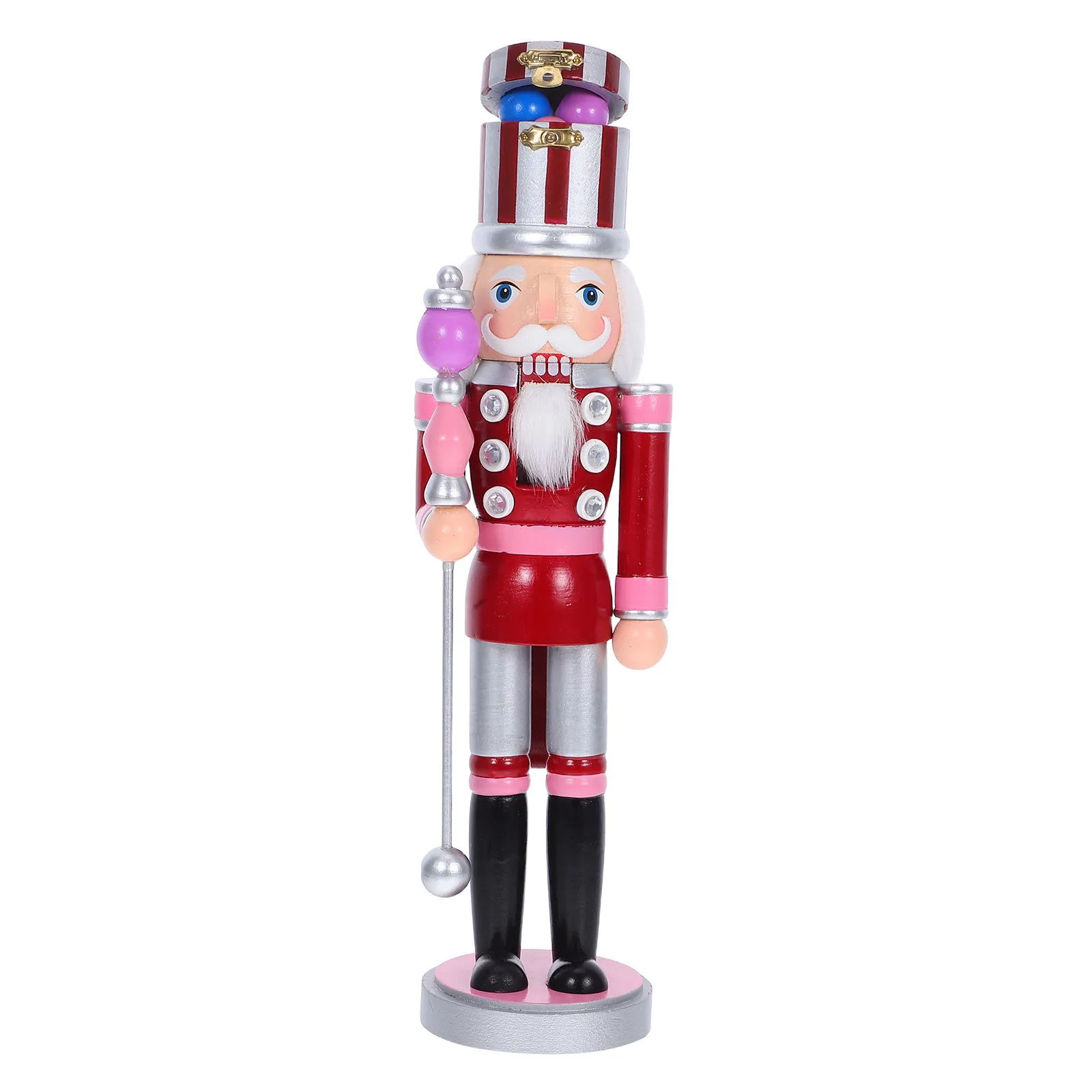 Wood Nutcracker Soldier Hand Painted Christmas Table Decoration Festive Home Centerpiece Holiday Wooden Nutcracker Ornament
Wood Nutcracker Soldier Hand Painted Christmas Table Decoration Festive Home Centerpiece Holiday Wooden Nutcracker Ornament