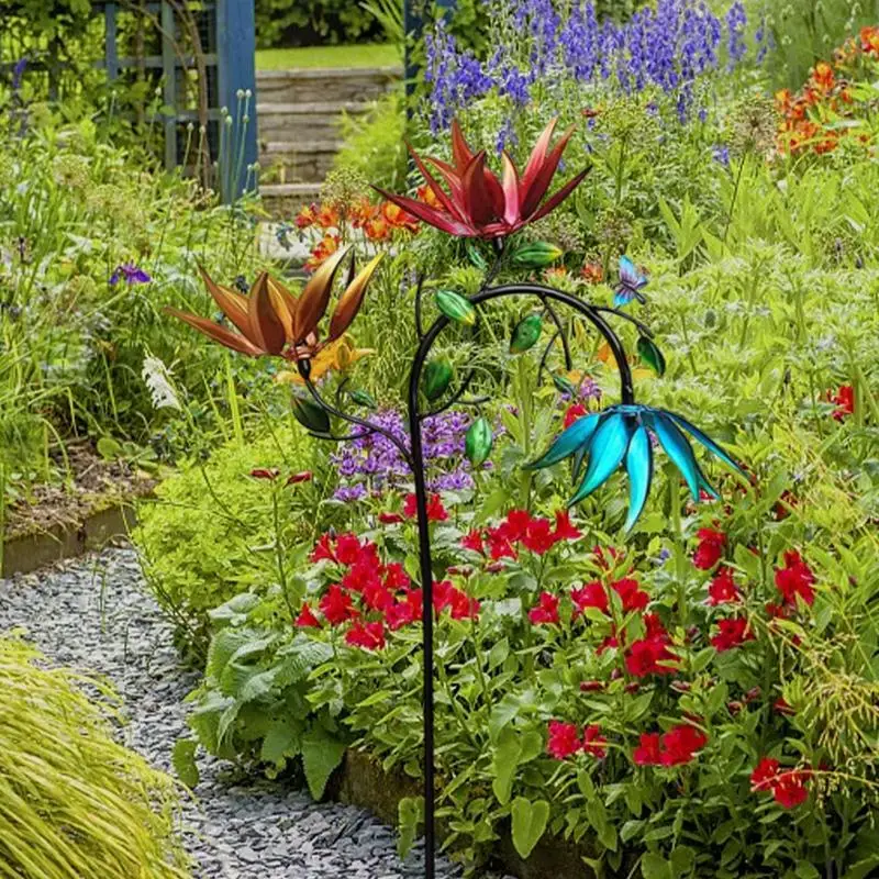 Metal Flowers For Outside Colorful Metal Wind Spinners Holiday Decorations For Patio Pathway Porch Balcony Backyard Flowerbed
Metal Flowers For Outside Colorful Metal Wind Spinners Holiday Decorations For Patio Pathway Porch Balcony Backyard Flowerbed