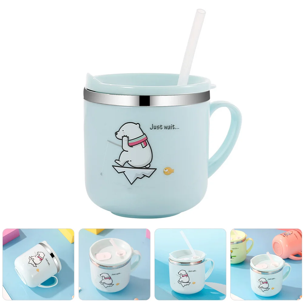 Sturdy Stainless Steel Toddler Straw Cup Lightweight Kids Water Mug Heat Insulation Baby Drinking Cup for Travel Home
Sturdy Stainless Steel Toddler Straw Cup Lightweight Kids Water Mug Heat Insulation Baby Drinking Cup for Travel Home