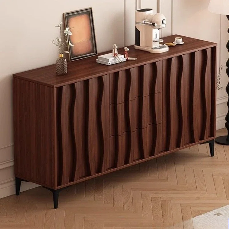 Medieval retro style dining side cabinet Modern simple living room integrated against the wall Household entrance wine cabinet
Medieval retro style dining side cabinet Modern simple living room integrated against the wall Household entrance wine cabinet