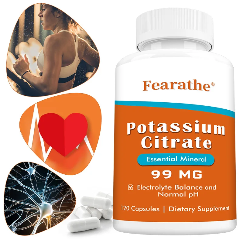 Potassium Citrate Capsules-Supports Muscle Function,Heart Health,Promotes Electrolyte Balance,Improves Sleep Quality Supplement
Potassium Citrate Capsules-Supports Muscle Function,Heart Health,Promotes Electrolyte Balance,Improves Sleep Quality Supplement