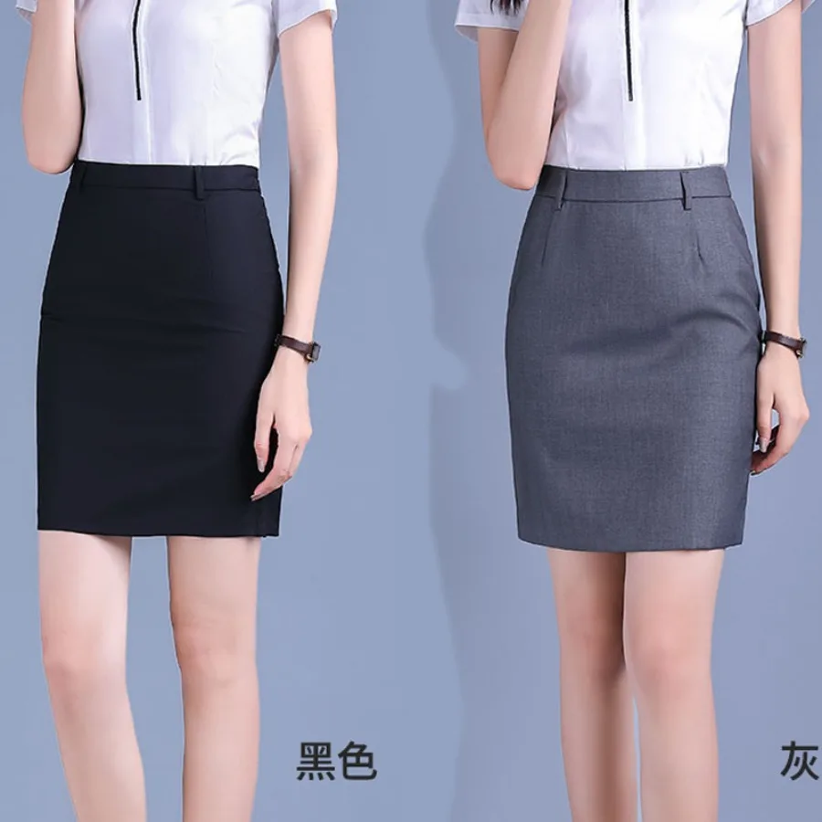 【HOT】Korean style work dress black suit dress slim skirt fashionable western skirt elastic waist work dress
【HOT】Korean style work dress black suit dress slim skirt fashionable western skirt elastic waist work dress