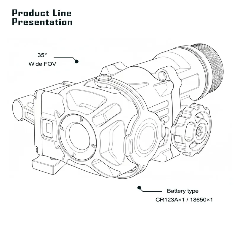 QCNV Jerry-C ELF-C Professional Thermal Imaging Solution Harsh Environments Clip on Thermal Night Vision Combo Factory Certified
QCNV Jerry-C ELF-C Professional Thermal Imaging Solution Harsh Environments Clip on Thermal Night Vision Combo Factory Certified