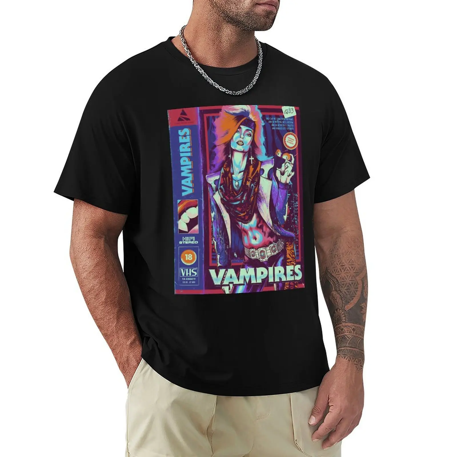 Vampires (VHS) T-Shirt Trend Art Print T-Shirt
Vampires (VHS) T-Shirt Trend Art Print T-Shirt