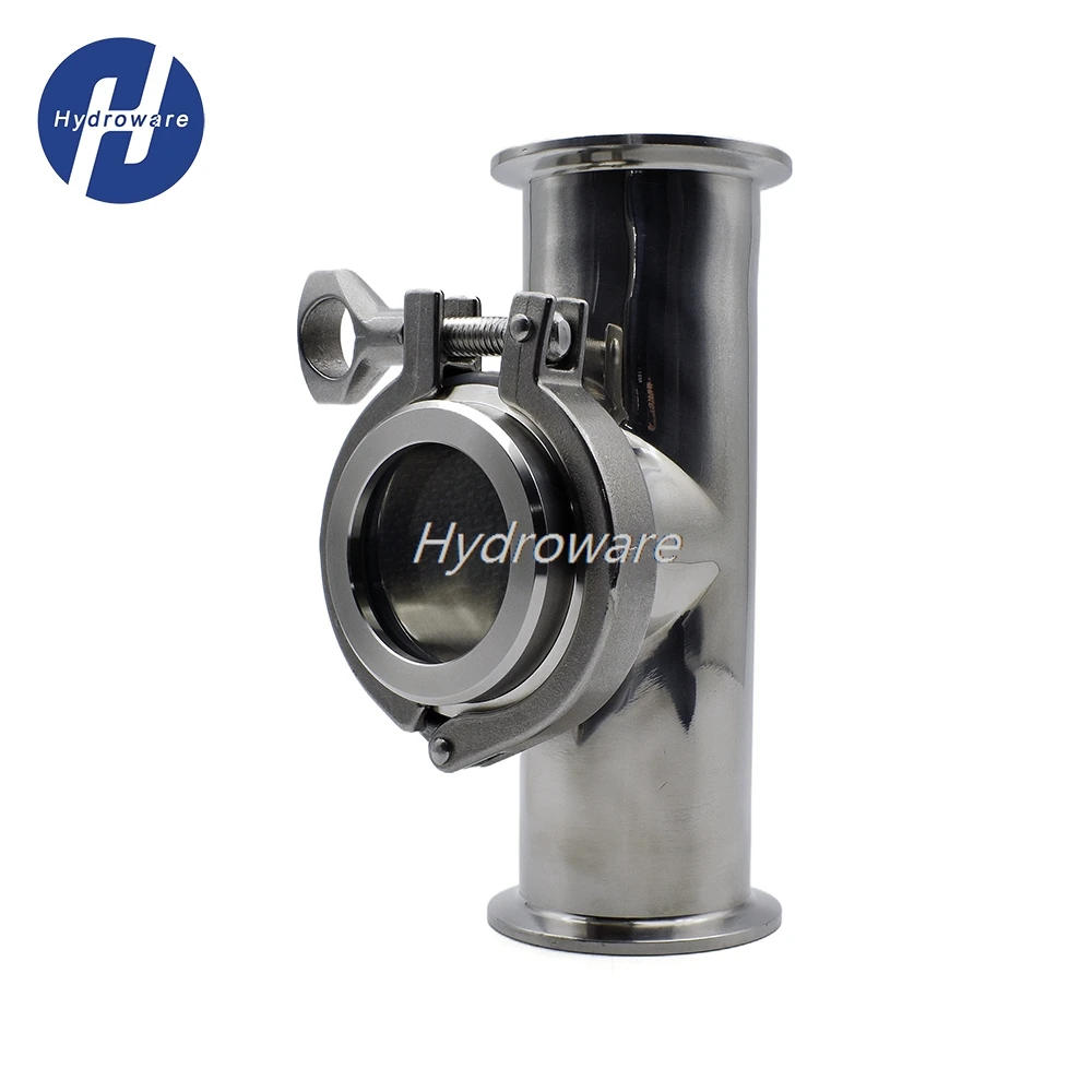 Sanitary Stainless Steel 304 Diopter Flow Indicator 1.5"-4" Tri Clamp Tee Fitting, Outer Diameter 38-119mm Pipe Window Homebrew
Sanitary Stainless Steel 304 Diopter Flow Indicator 1.5"-4" Tri Clamp Tee Fitting, Outer Diameter 38-119mm Pipe Window Homebrew
