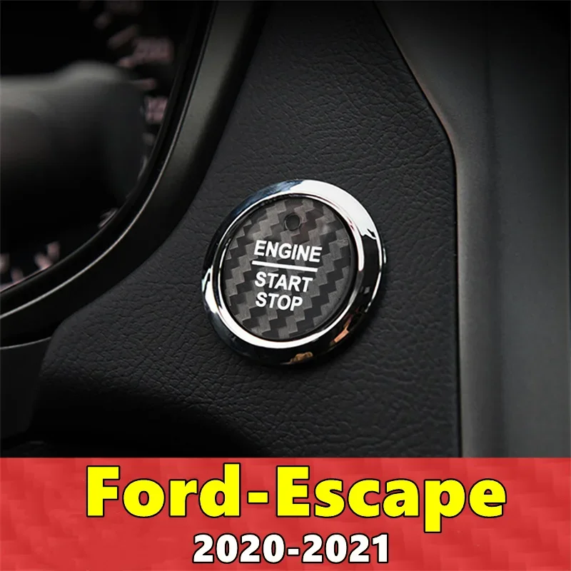 For Ford Escape Car Engine Start Stop Button Cover Real Carbon Fiber Sticker 2020 2021
For Ford Escape Car Engine Start Stop Button Cover Real Carbon Fiber Sticker 2020 2021