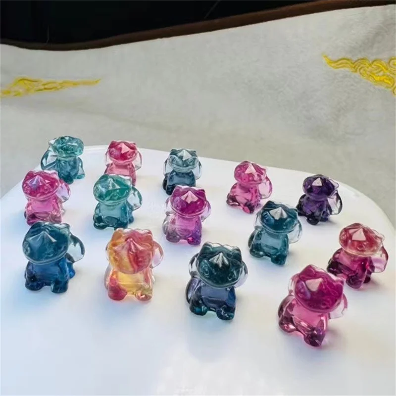 10PCS Natural Fluorite Cartoon Dragon Carving Mineral Stone Crystal Figurine Healing Quartz Reiki Lucky Cute Festival Gift
10PCS Natural Fluorite Cartoon Dragon Carving Mineral Stone Crystal Figurine Healing Quartz Reiki Lucky Cute Festival Gift