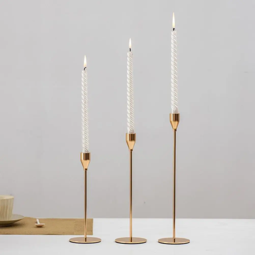 Набор из 3-х стабильных металлических подсвечников: элегантные золотые подсвечники для вечеринок, фестивалей, рождественских ужинов при свечах, декоративные настольные украшения
Набор из 3-х стабильных металлических подсвечников: элегантные золотые подсвечники для вечеринок, фестивалей, рождественских ужинов при свечах, декоративные настольные украшения