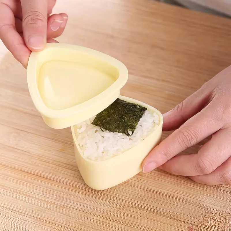 Triangle Sushi Mold Press Rice Ball Mould Non-stick Sushi Rice Bag Bento Kitchen Gadgets Rice Ball Manufacturer Framework Tool
Triangle Sushi Mold Press Rice Ball Mould Non-stick Sushi Rice Bag Bento Kitchen Gadgets Rice Ball Manufacturer Framework Tool