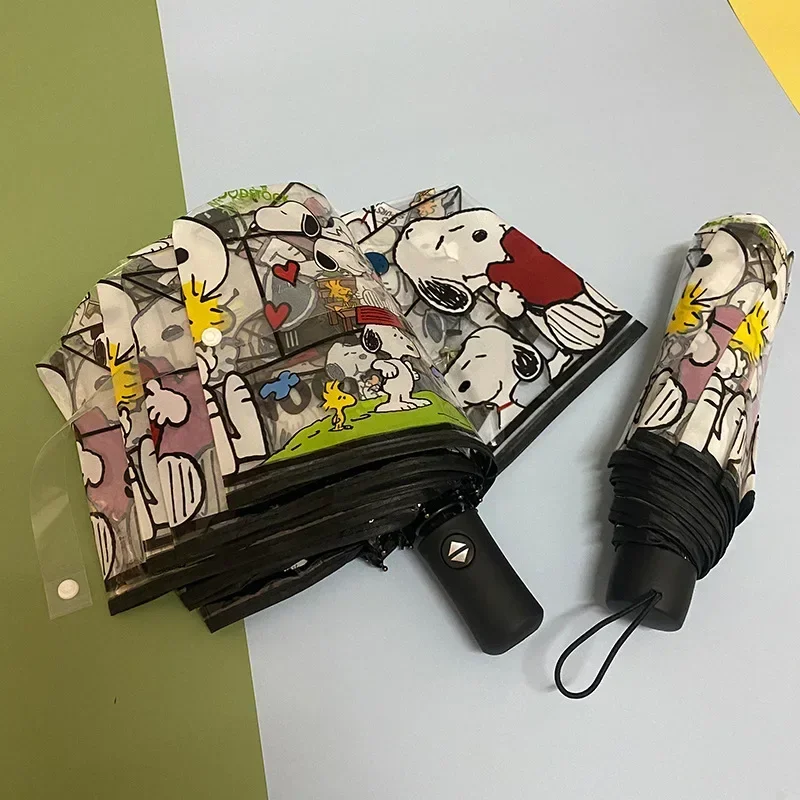 Snoopys Cartoon Transparent Umbrella Cute Windproof Compact Automatic Umbrellas Portable Children Student Birthday Gifts
Snoopys Cartoon Transparent Umbrella Cute Windproof Compact Automatic Umbrellas Portable Children Student Birthday Gifts