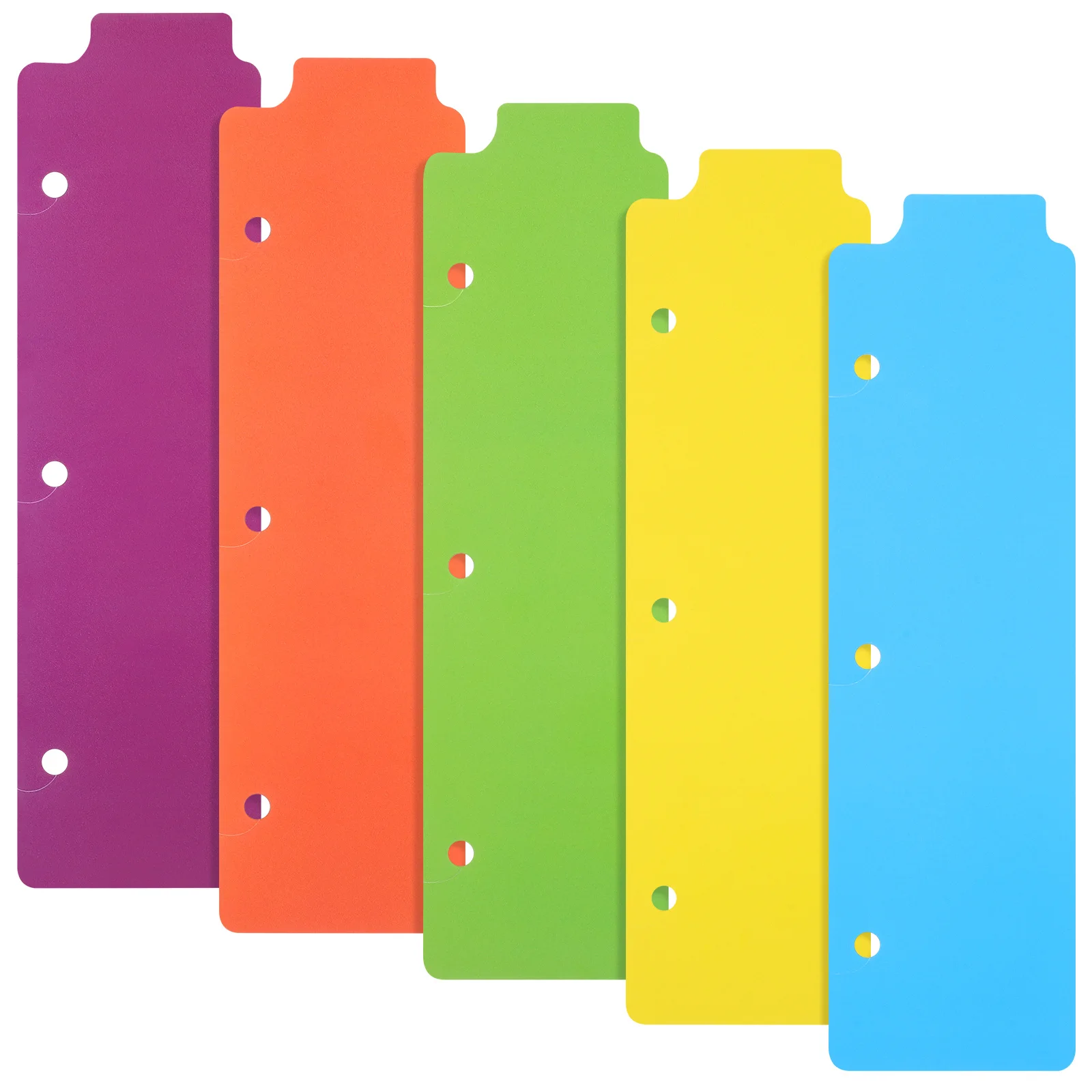 5 Pcs Bookmark Dividers Plastic Binder Tabs Notebook Separators Writable Colored Notepad ganizers Student Supplies
5 Pcs Bookmark Dividers Plastic Binder Tabs Notebook Separators Writable Colored Notepad ganizers Student Supplies
