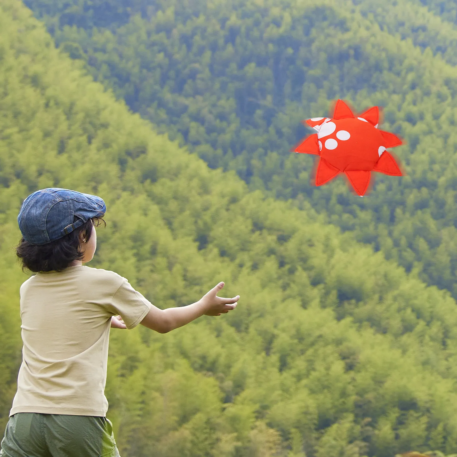 3Pcs Kids Outdoor Game Set Soft Flying Disc Red Footprint Bean Bag Toss Catch Tail Sensory Training Bean Bag for Kids
3Pcs Kids Outdoor Game Set Soft Flying Disc Red Footprint Bean Bag Toss Catch Tail Sensory Training Bean Bag for Kids