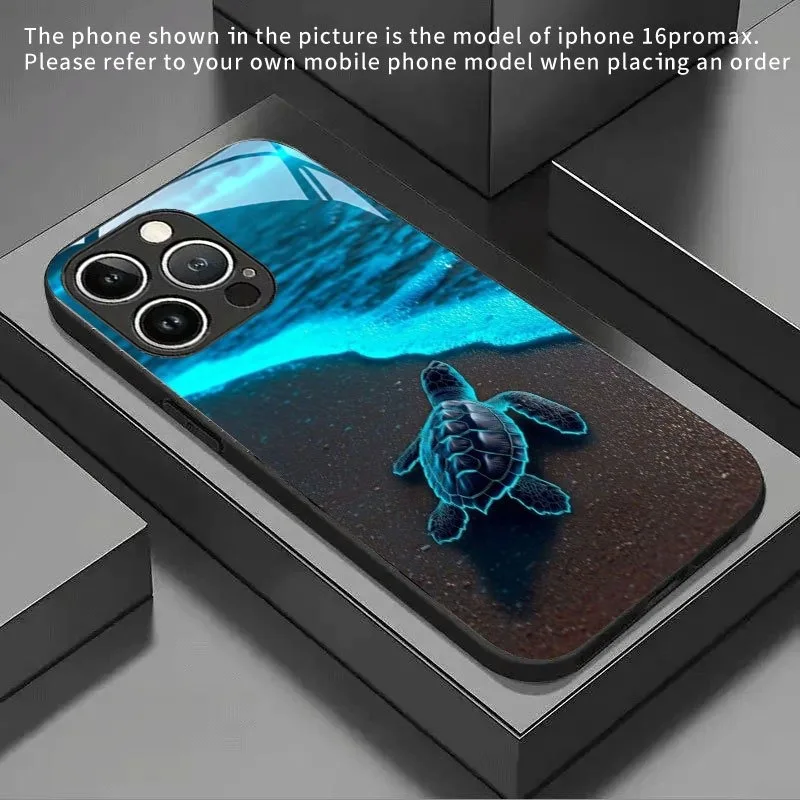 Fluorescent Turtle Beach Pattern Tempered Glass Black Phone Case For Samsung Galaxy S25 S24 S23 Ultra Plus FE Shockproof Cover
Fluorescent Turtle Beach Pattern Tempered Glass Black Phone Case For Samsung Galaxy S25 S24 S23 Ultra Plus FE Shockproof Cover