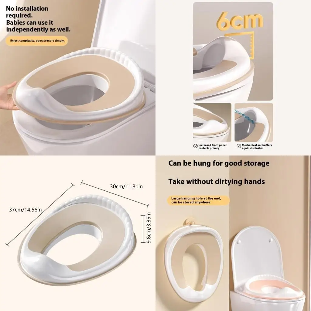 C5AA Kids Toilet Cushion Comfortable Skin Friendly Slip Resistant Base Splash Guard Design
C5AA Kids Toilet Cushion Comfortable Skin Friendly Slip Resistant Base Splash Guard Design