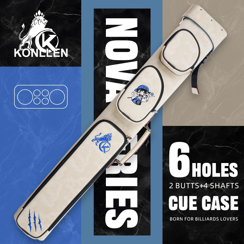 Чехол для кия KONLLEN с 6-отверстиями, чехол для кия из искусственной кожи 2x4, жесткая сумка для кия для бильярда, чехол для кия
Чехол для кия KONLLEN с 6-отверстиями, чехол для кия из искусственной кожи 2x4, жесткая сумка для кия для бильярда, чехол для кия