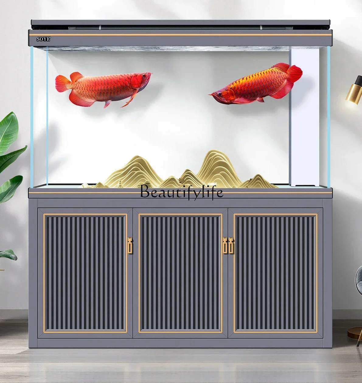 LD33Fish Tank Large Light Luxury Hallway Floor Bottom Filter Ecological Intelligence Aquarium Hallway Screen
LD33Fish Tank Large Light Luxury Hallway Floor Bottom Filter Ecological Intelligence Aquarium Hallway Screen