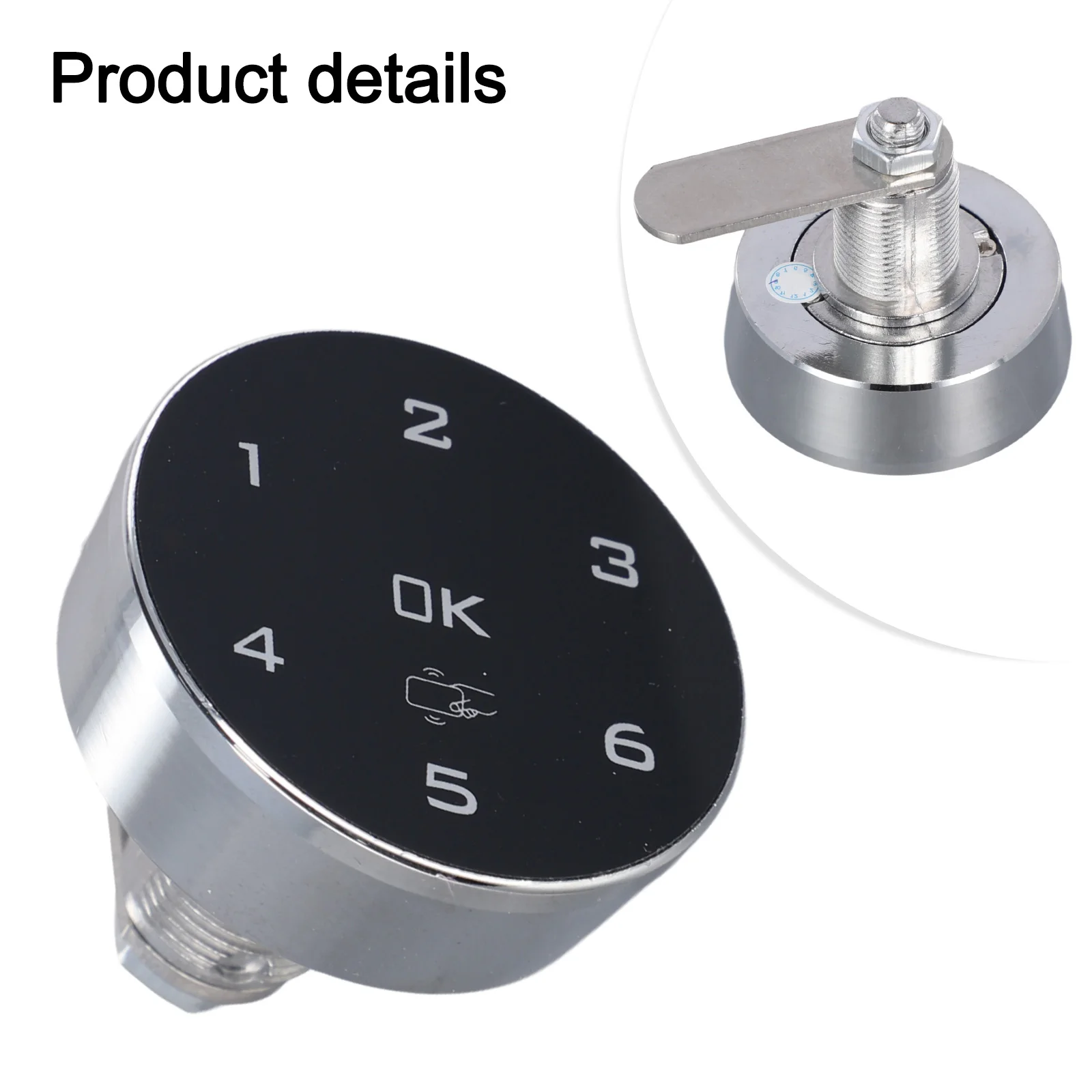 Cabinet Door Lock Bathroom Locker Lock For Cabinet For Bathroom Alloy Material Touch Screen Keypad Two Unlocking Methods
Cabinet Door Lock Bathroom Locker Lock For Cabinet For Bathroom Alloy Material Touch Screen Keypad Two Unlocking Methods
