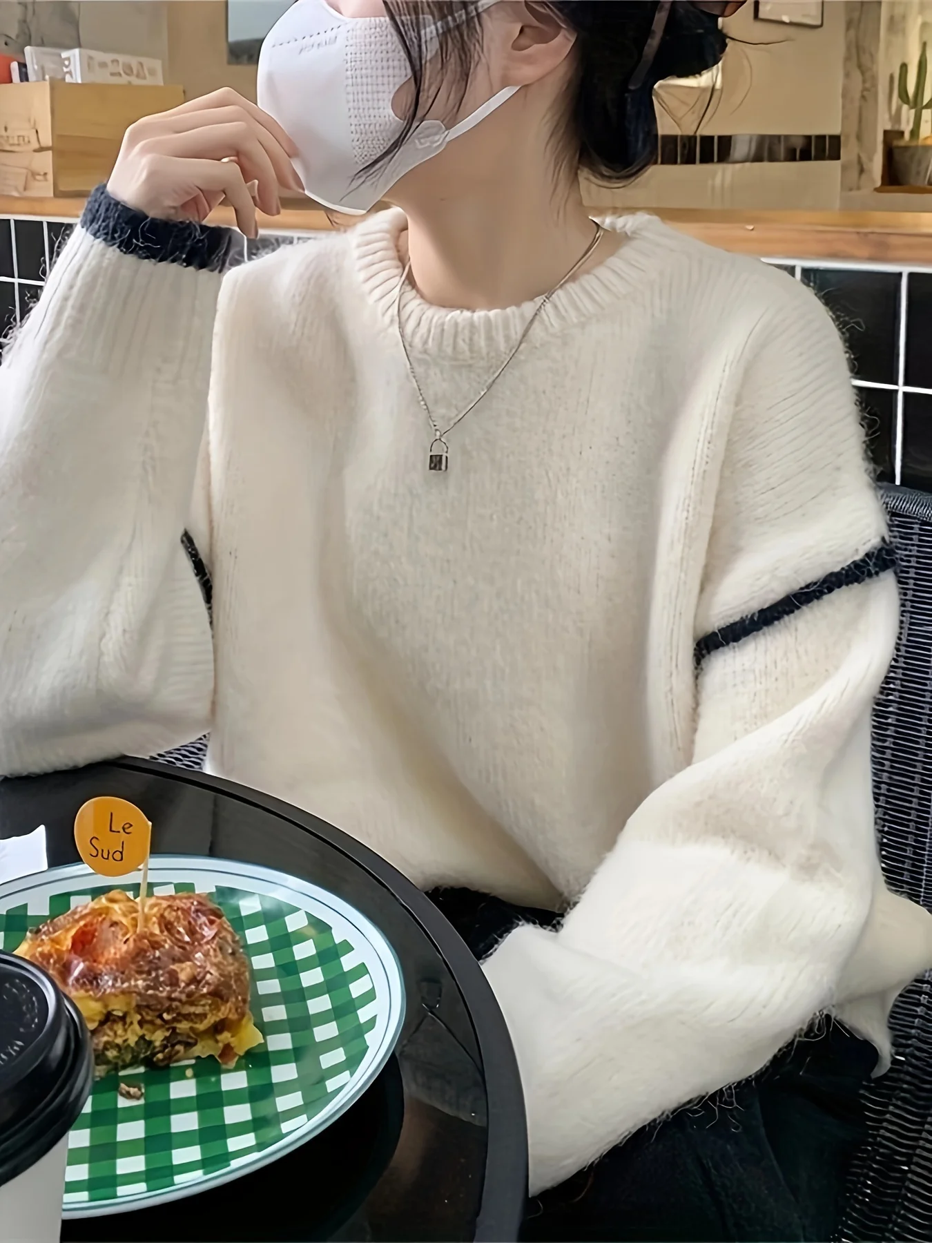 Elegant Knitted Knitwear Company Color Block Masterpiece Knitwear - Soft and Comfortable Acrylic Blended Fabric, Round Neck Long-Sleeved Pullover Design
Elegant Knitted Knitwear Company Color Block Masterpiece Knitwear - Soft and Comfortable Acrylic Blended Fabric, Round Neck Long-Sleeved Pullover Design