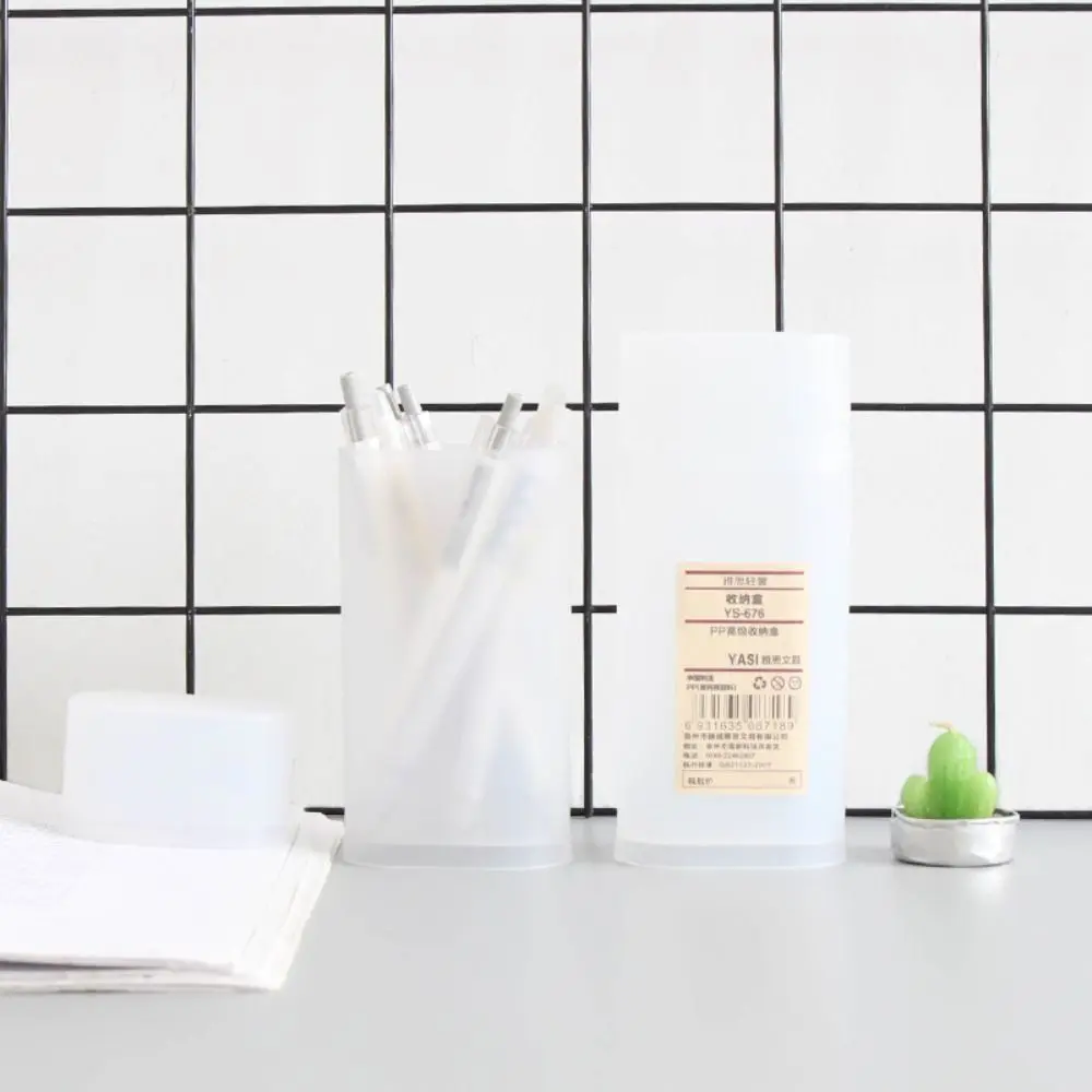 Многофункциональный цилиндрический держатель для ручек с крышкой
Многофункциональный цилиндрический держатель для ручек с крышкой