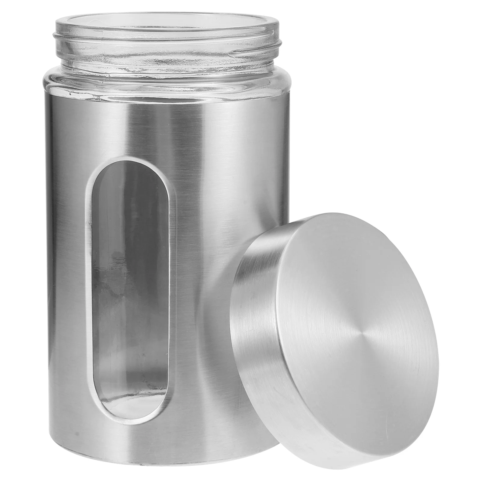 Stainless Steel Storage Tank 1200ml Sealed Dry Goods Container ganizing Jar for Coffee Tea Grains Rust Proof
Stainless Steel Storage Tank 1200ml Sealed Dry Goods Container ganizing Jar for Coffee Tea Grains Rust Proof