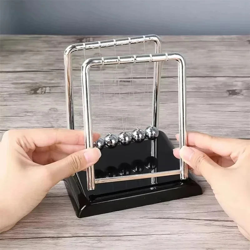 2026 New Newton's Cradle Gravity Pendulum - Metal Balance Steel Balls Educational Desk Toy Stress Relief Home Office Decor
2026 New Newton's Cradle Gravity Pendulum - Metal Balance Steel Balls Educational Desk Toy Stress Relief Home Office Decor