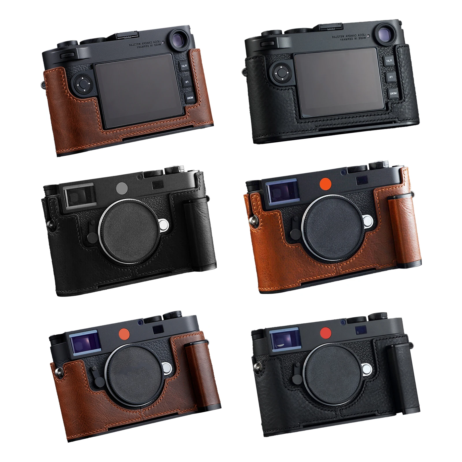 Полу/полная сумка из натуральной кожи с ручкой для чехла для камеры Leica M11/M11P - профессиональный защитный чехол
Полу/полная сумка из натуральной кожи с ручкой для чехла для камеры Leica M11/M11P - профессиональный защитный чехол