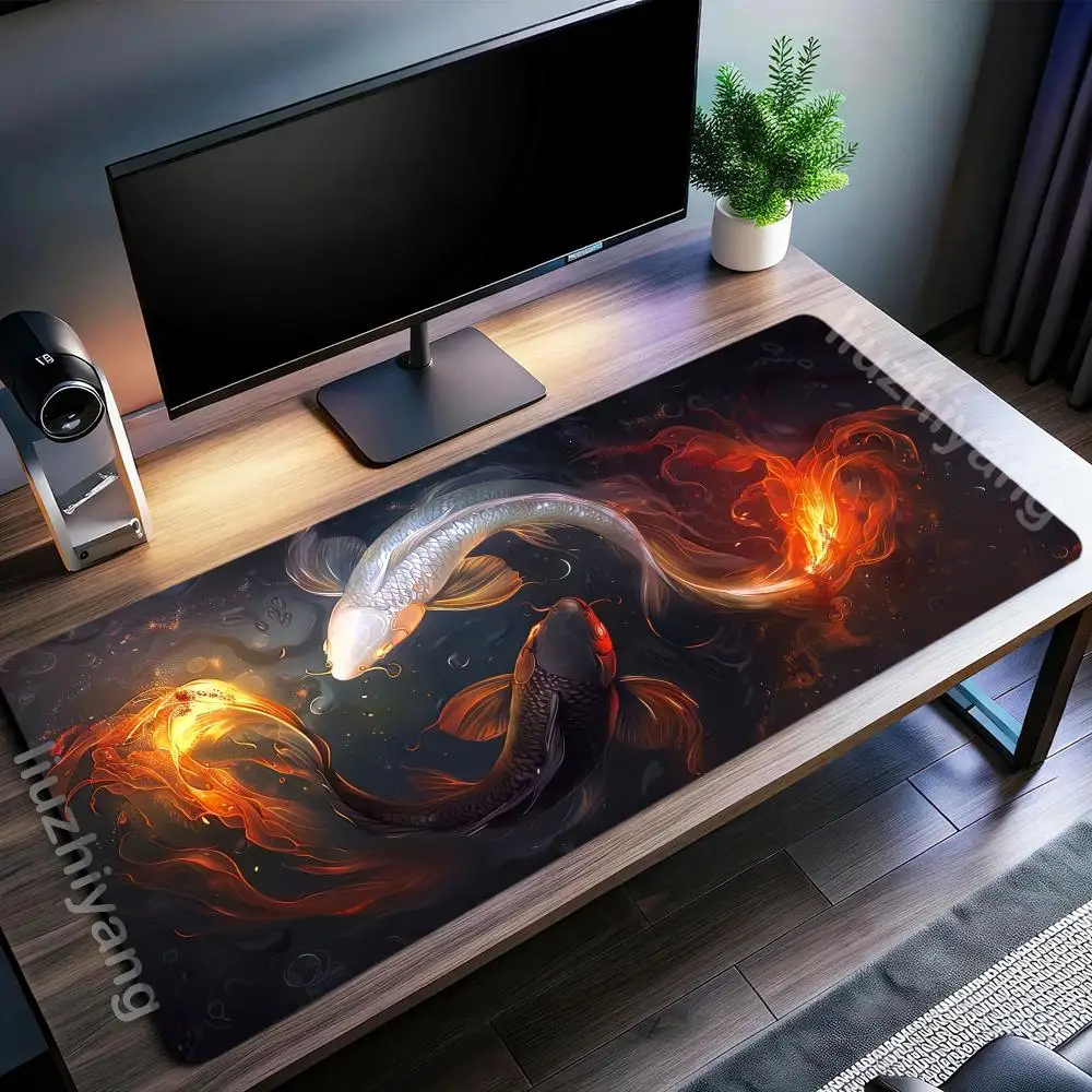 Yinyang Koi Dragon Коврик для мыши Большой компьютерный офисный игровой настольный коврик XXL Резиновые нескользящие коврики для клавиатуры с прошитыми краями Длинные настольные коврики
Yinyang Koi Dragon Коврик для мыши Большой компьютерный офисный игровой настольный коврик XXL Резиновые нескользящие коврики для клавиатуры с прошитыми краями Длинные настольные коврики