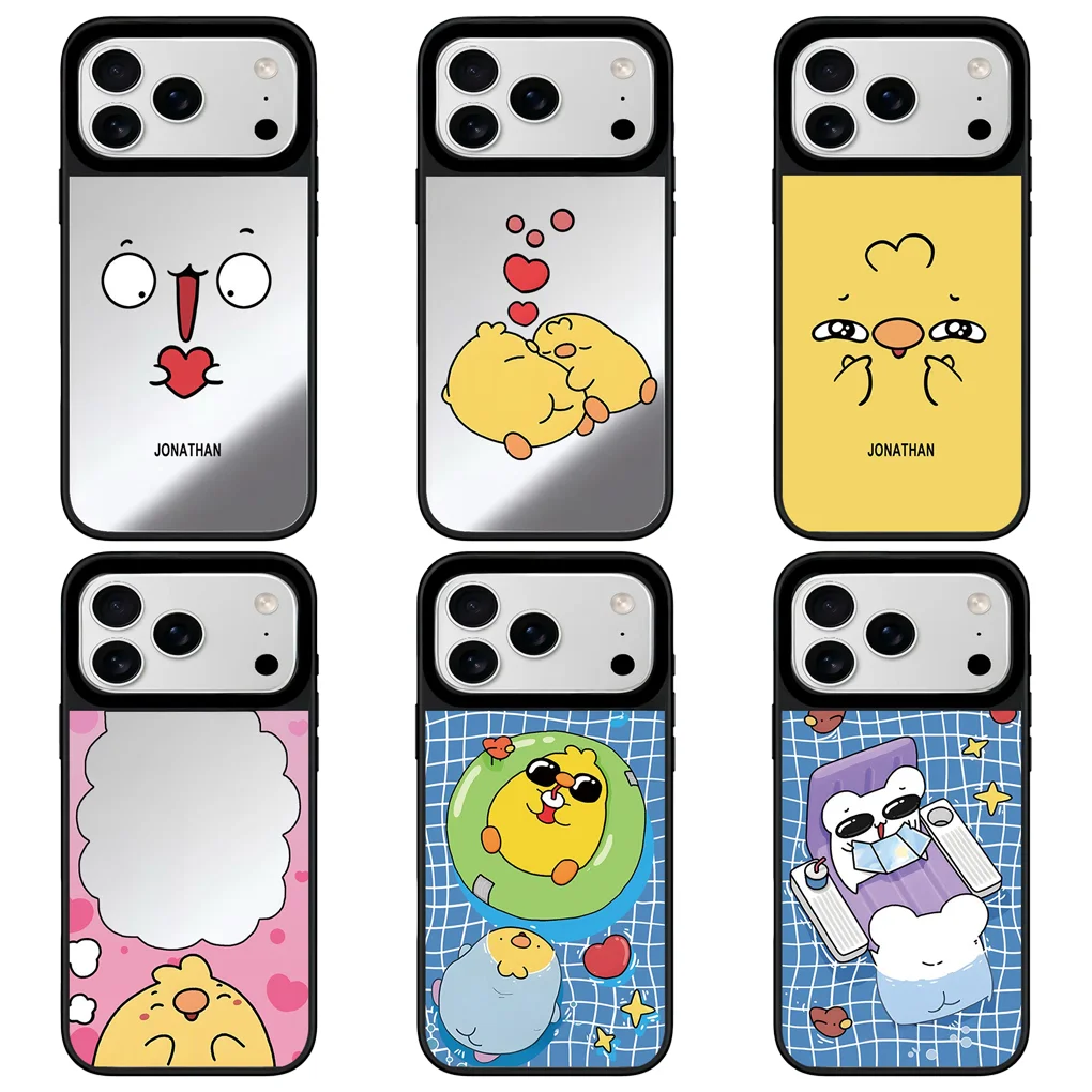 Cartoon Chicken Mirror Surface Black Border Magnetic Phone Case Cover for IPhone 12 13 14 15 16 17 Pro Max Case
Cartoon Chicken Mirror Surface Black Border Magnetic Phone Case Cover for IPhone 12 13 14 15 16 17 Pro Max Case