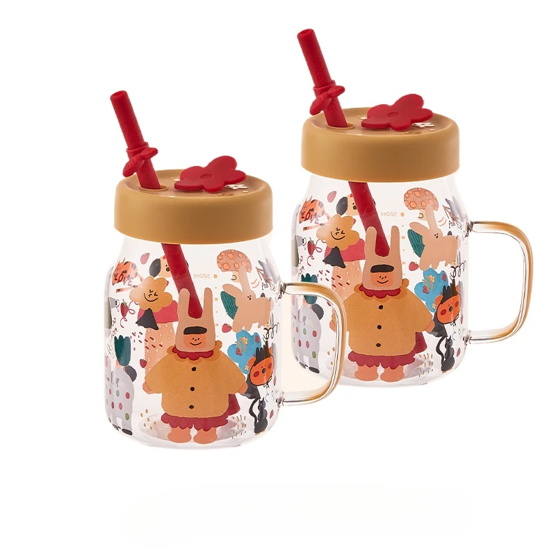 *High Borosilicate Glass High Temperature Resistant Large Capacity Straw Cup Juice Cup Creative Cute Water Cup
*High Borosilicate Glass High Temperature Resistant Large Capacity Straw Cup Juice Cup Creative Cute Water Cup