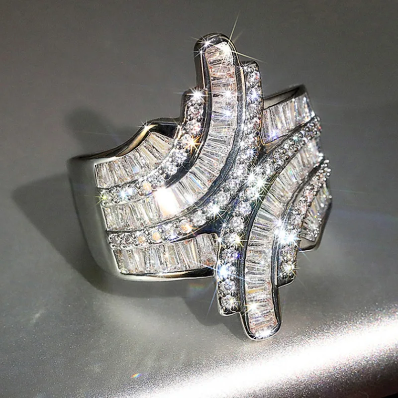 HIBRIDE New Sturdy Pop Fashion Ring Exquisite Women Everyday Wear Accessories Jewelry Set for Party Wedding Gift Travel R38
HIBRIDE New Sturdy Pop Fashion Ring Exquisite Women Everyday Wear Accessories Jewelry Set for Party Wedding Gift Travel R38