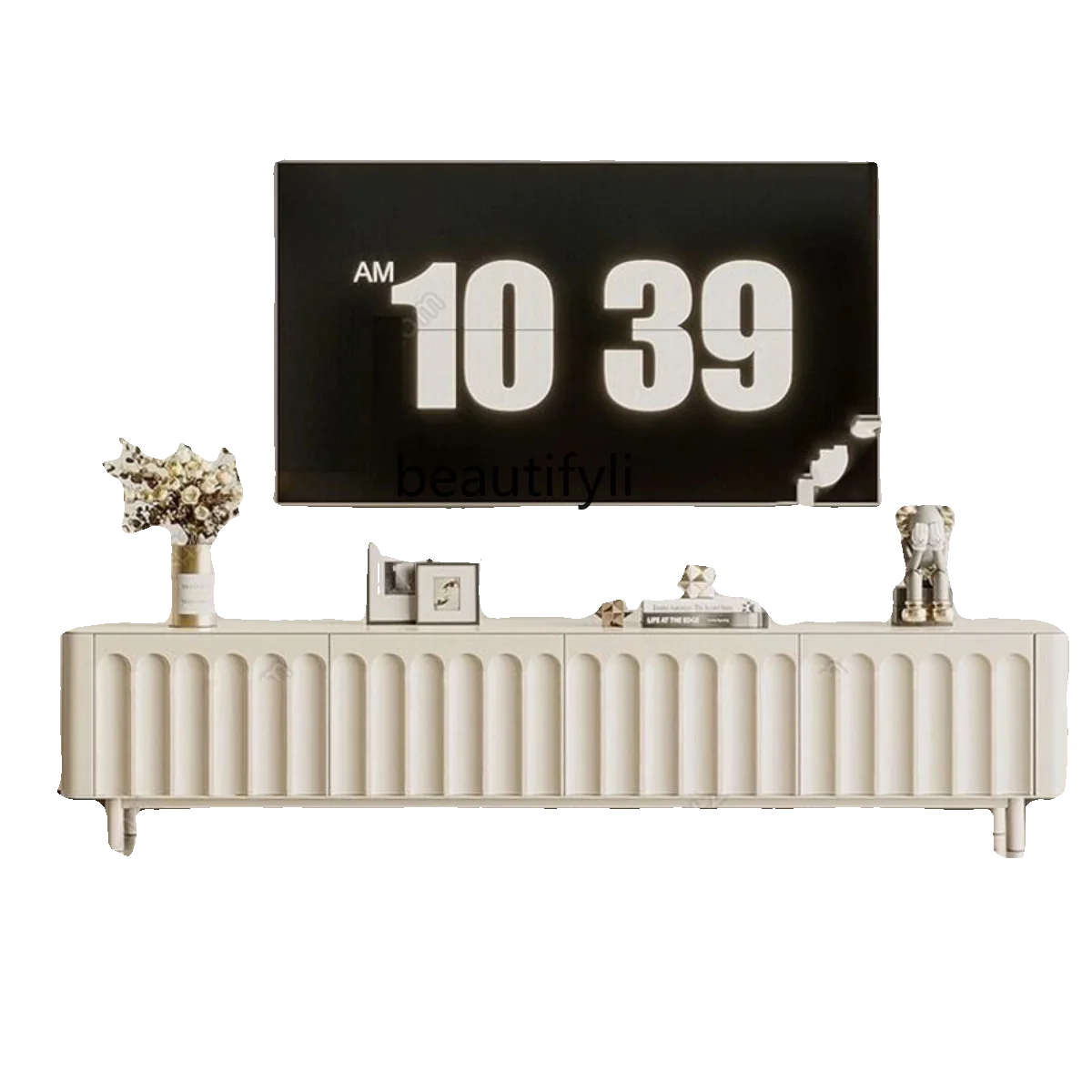 French Cream Wind Solid Wood TV Cabinet Living Room Floor Storage Locker Integrated Light Luxury
French Cream Wind Solid Wood TV Cabinet Living Room Floor Storage Locker Integrated Light Luxury
