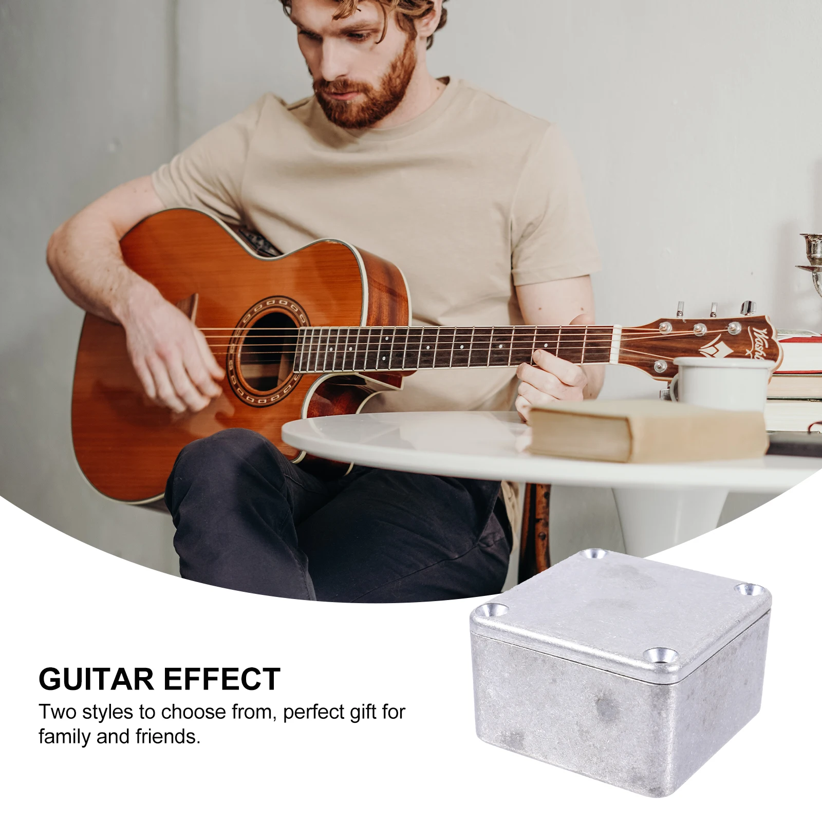 DaierTek 125B 1590LB Style Guitar Pedal Enclosure Aluminum Diecast Stomp Box Case Toggle Switch Box Bass Stomp Box Stomp Box
DaierTek 125B 1590LB Style Guitar Pedal Enclosure Aluminum Diecast Stomp Box Case Toggle Switch Box Bass Stomp Box Stomp Box