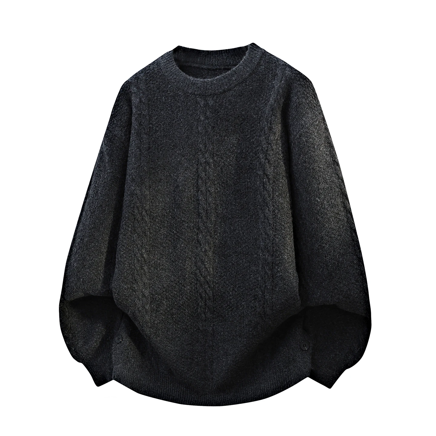Retro Twist Knitted Sweater Men's round Ne Thiened Winter Casual Sle Polyester Nylon Wool Blend Long Sve Basic Fit
Retro Twist Knitted Sweater Men's round Ne Thiened Winter Casual Sle Polyester Nylon Wool Blend Long Sve Basic Fit