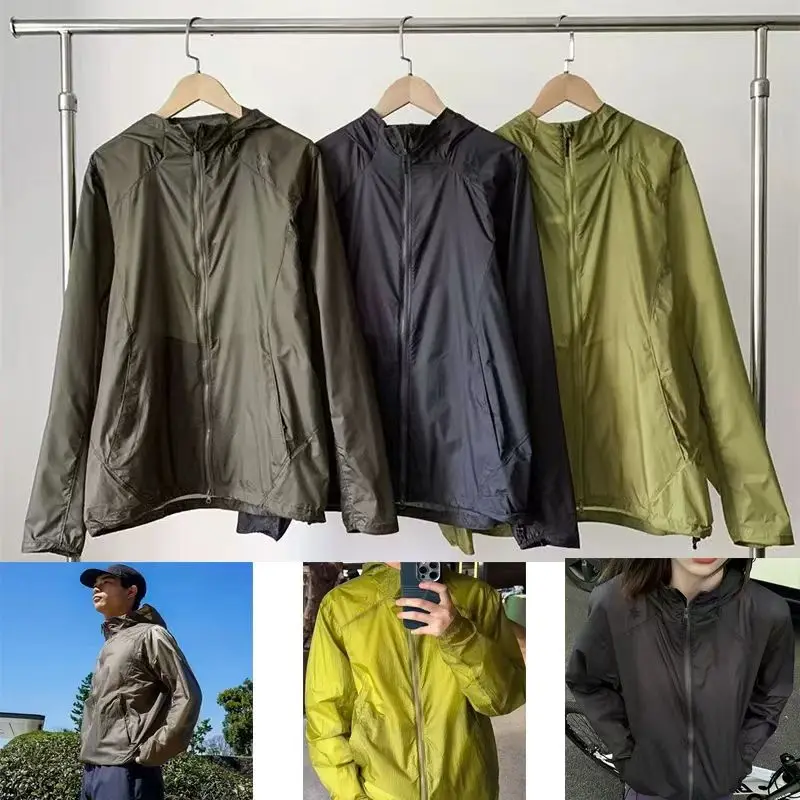 Japanese Goldwin Sunscreen Zipper Jacket Men Women High Quality Outside Climbing Cycling Runing Waterproof Windproof Hoodie
Japanese Goldwin Sunscreen Zipper Jacket Men Women High Quality Outside Climbing Cycling Runing Waterproof Windproof Hoodie