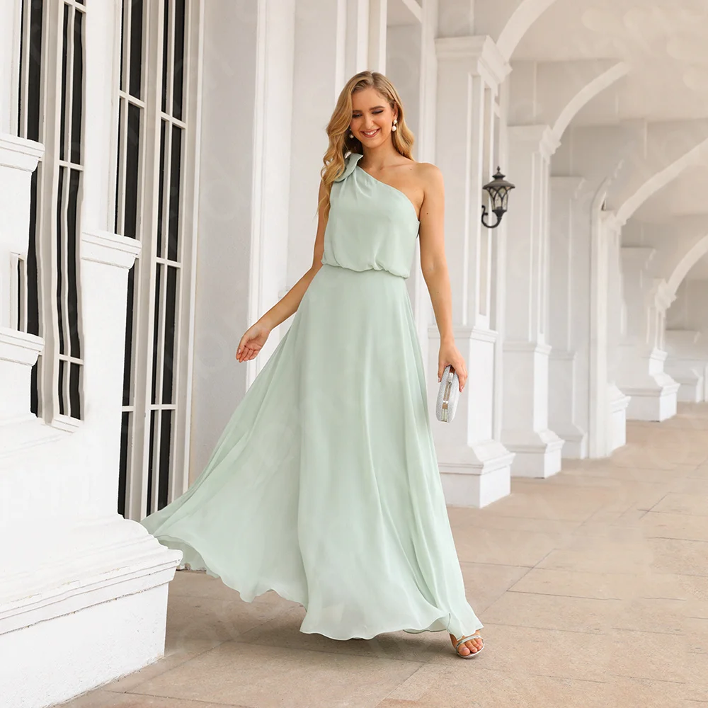 On Sale 2022 New Mint Wedding Party Gowns Long Chiffon Mother of the Bride Dresses One Shoulder Zipper Back Bow
On Sale 2022 New Mint Wedding Party Gowns Long Chiffon Mother of the Bride Dresses One Shoulder Zipper Back Bow