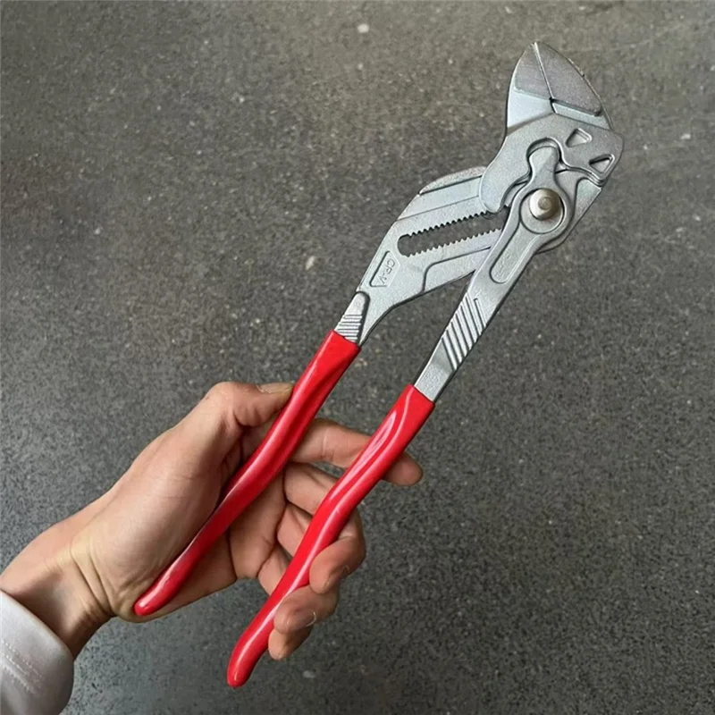 AT21-Adjustable Multi-Purpose Clamp Wrench Fast Water Pump Pliers German Craftsmanship Large Opening
AT21-Adjustable Multi-Purpose Clamp Wrench Fast Water Pump Pliers German Craftsmanship Large Opening