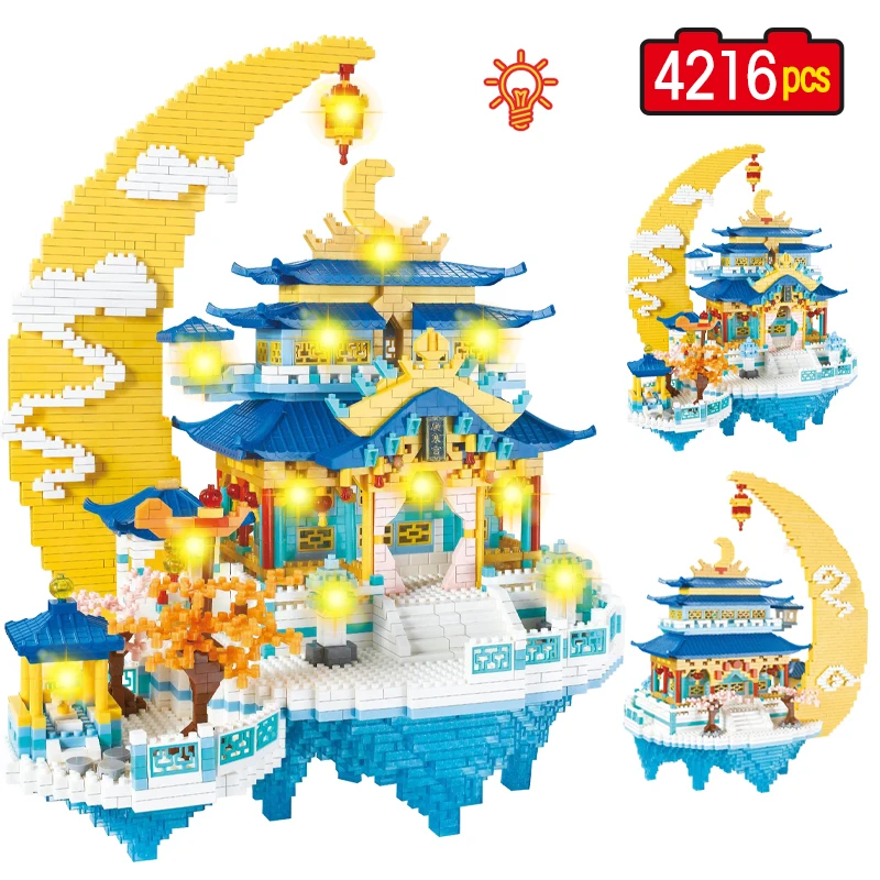 Christmas Micro Building Blocks Chinese Architecture Moon Palace Diamond Model Construction Bricks Toys Kids Adults Best Gifts
Christmas Micro Building Blocks Chinese Architecture Moon Palace Diamond Model Construction Bricks Toys Kids Adults Best Gifts