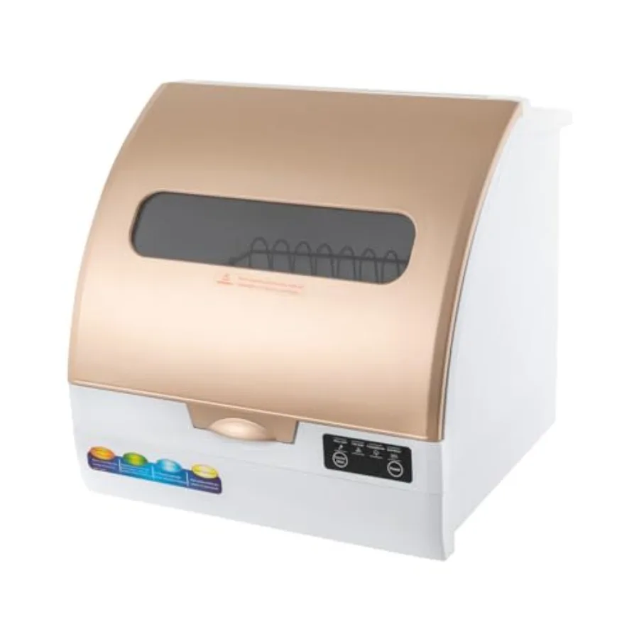 Настольная портативная посудомоечная машина с 5 программами мойки, компактная, с резервуаром для воды и подключением к водопроводу, для небольших квартир
Настольная портативная посудомоечная машина с 5 программами мойки, компактная, с резервуаром для воды и подключением к водопроводу, для небольших квартир