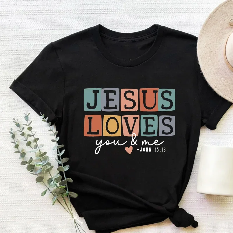 Bohemian Christian Shirt Jesus Loves You Vintage Clothes Bible Verse Shirts Religious Tee Church Camp T-Shirts L
Bohemian Christian Shirt Jesus Loves You Vintage Clothes Bible Verse Shirts Religious Tee Church Camp T-Shirts L