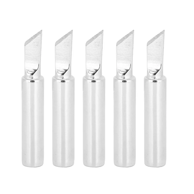 5pcs 900M‑T‑1.5K Copper Soldering Iron Tips Heads Replacement Tools For Lead‑Free Welding
5pcs 900M‑T‑1.5K Copper Soldering Iron Tips Heads Replacement Tools For Lead‑Free Welding