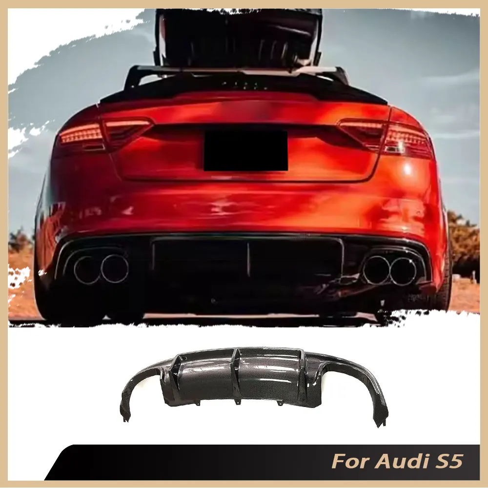 Rear Bumper Lip Diffuser For Audi A5 Sline S5 B8.5 Coupe Sedan 2012-2017 Car Accessories Body Kit Exterior Accessories
Rear Bumper Lip Diffuser For Audi A5 Sline S5 B8.5 Coupe Sedan 2012-2017 Car Accessories Body Kit Exterior Accessories