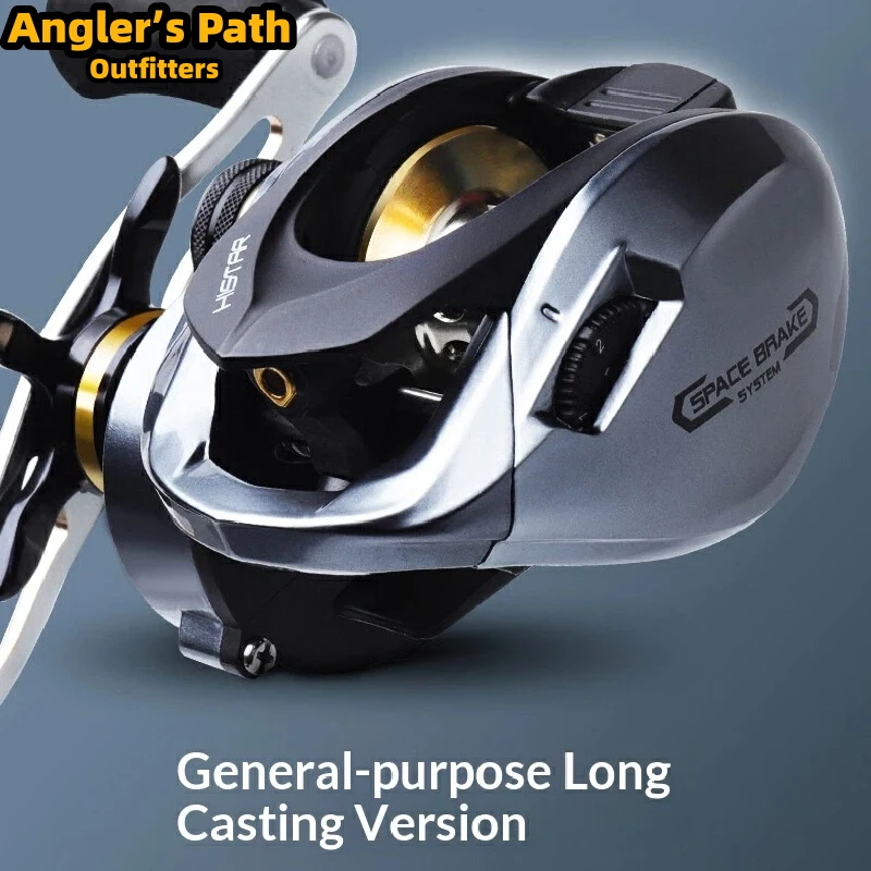 Histar Aurora Micro Baitcasting Reel Dual Metal Line Spool Anti Backlash Super Long Casting Versatile For Lure Fishing Anglers
Histar Aurora Micro Baitcasting Reel Dual Metal Line Spool Anti Backlash Super Long Casting Versatile For Lure Fishing Anglers