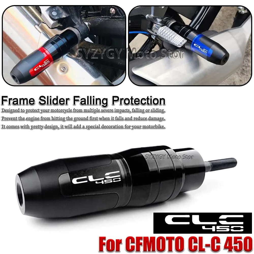 For CFMOTO CL-C 450 cl-c 450 Motorcycle CNC Accessoires Falling protection Exhaust Slider Crash
For CFMOTO CL-C 450 cl-c 450 Motorcycle CNC Accessoires Falling protection Exhaust Slider Crash