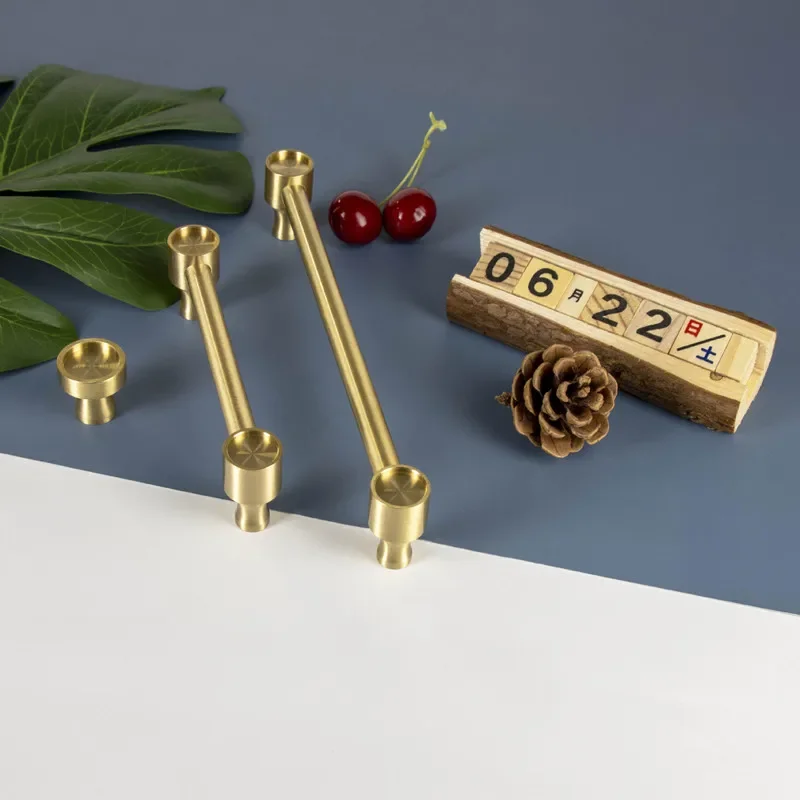 Solid Brass Gold Cabinet Pulls Furniture Handles Kitchen Door Handle Copper Cupboard Drawer Pull Knobs ручки для меб
Solid Brass Gold Cabinet Pulls Furniture Handles Kitchen Door Handle Copper Cupboard Drawer Pull Knobs ручки для меб