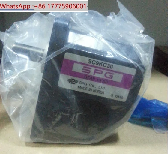 SC9KC30 SPG right-angle shaft gear reducer 30 ratio, imported from Korea, brand new
SC9KC30 SPG right-angle shaft gear reducer 30 ratio, imported from Korea, brand new