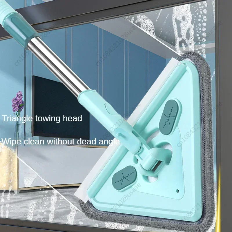 1PC Household Triangular Mop To Wipe The Glass Walls and Ceilings Cleaner God Mops Floor Cleaning Floor Mop Flat Mop Cleaning
1PC Household Triangular Mop To Wipe The Glass Walls and Ceilings Cleaner God Mops Floor Cleaning Floor Mop Flat Mop Cleaning
