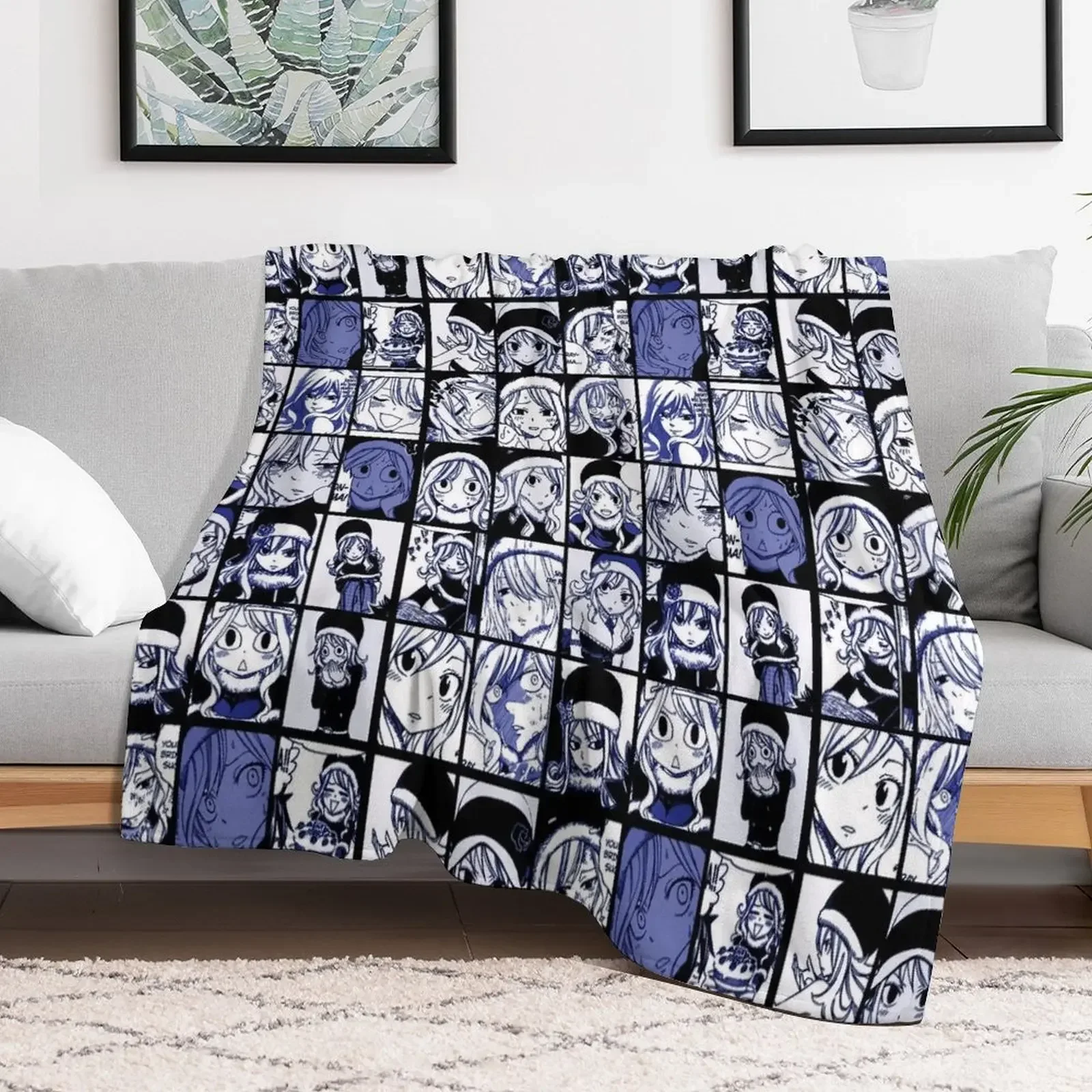 Juvia Lockser - FT manga panel collage Throw Blanket sofa bed Sofas Luxury Designer Blankets
Juvia Lockser - FT manga panel collage Throw Blanket sofa bed Sofas Luxury Designer Blankets