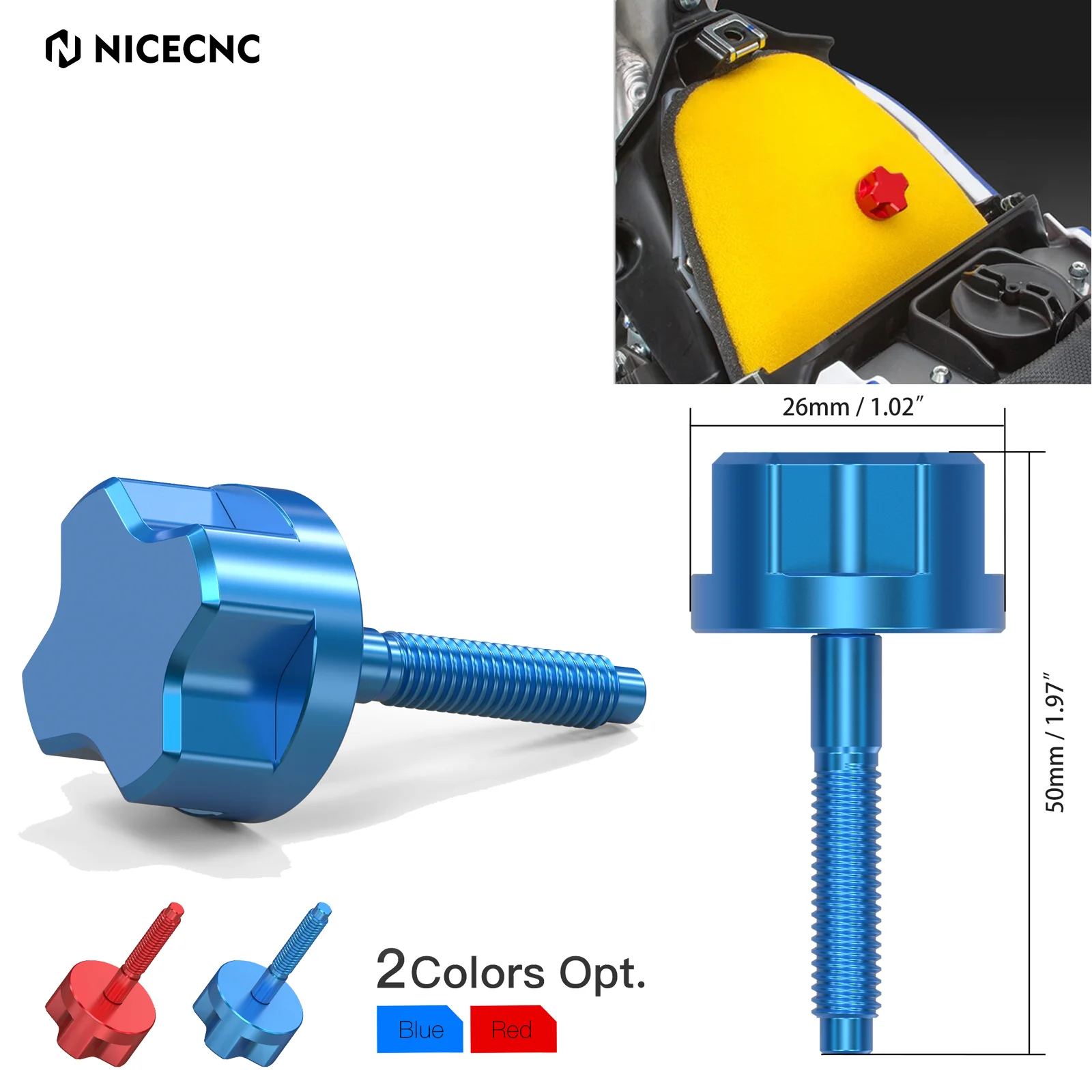For Yamaha YZ250F FX 2015-2018 Motocross Air Billet Filter Holding Bolt Screw Motorcycle Accessories For Yamaha YZ450F FX 2017
For Yamaha YZ250F FX 2015-2018 Motocross Air Billet Filter Holding Bolt Screw Motorcycle Accessories For Yamaha YZ450F FX 2017